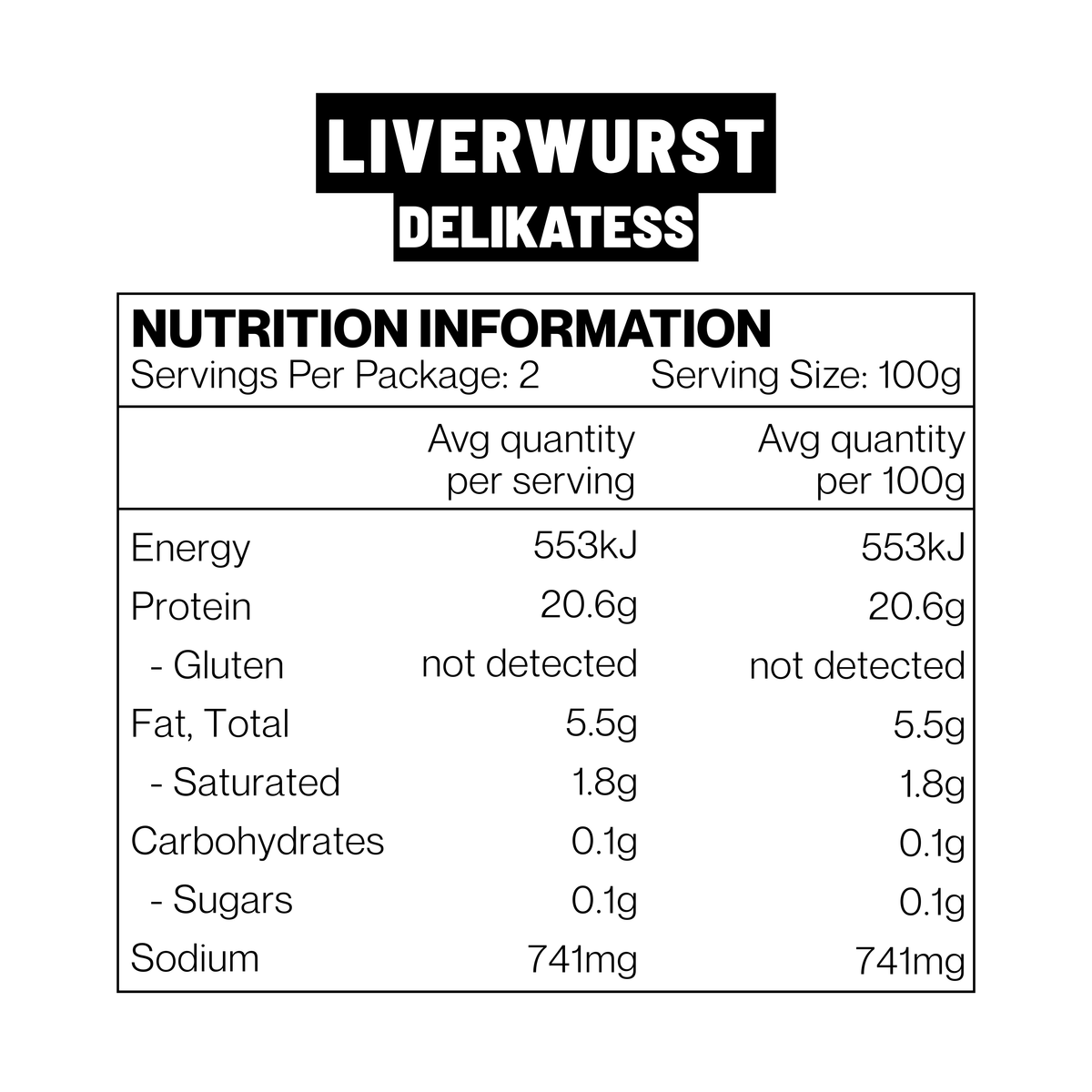 FINE LIVERWURST - 185g