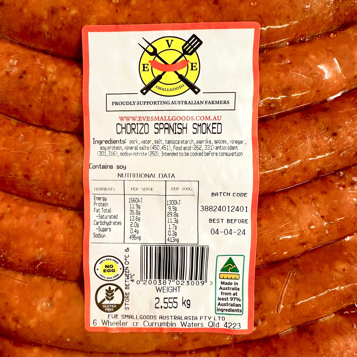 Chorizo - Spanish Smoked Sausage