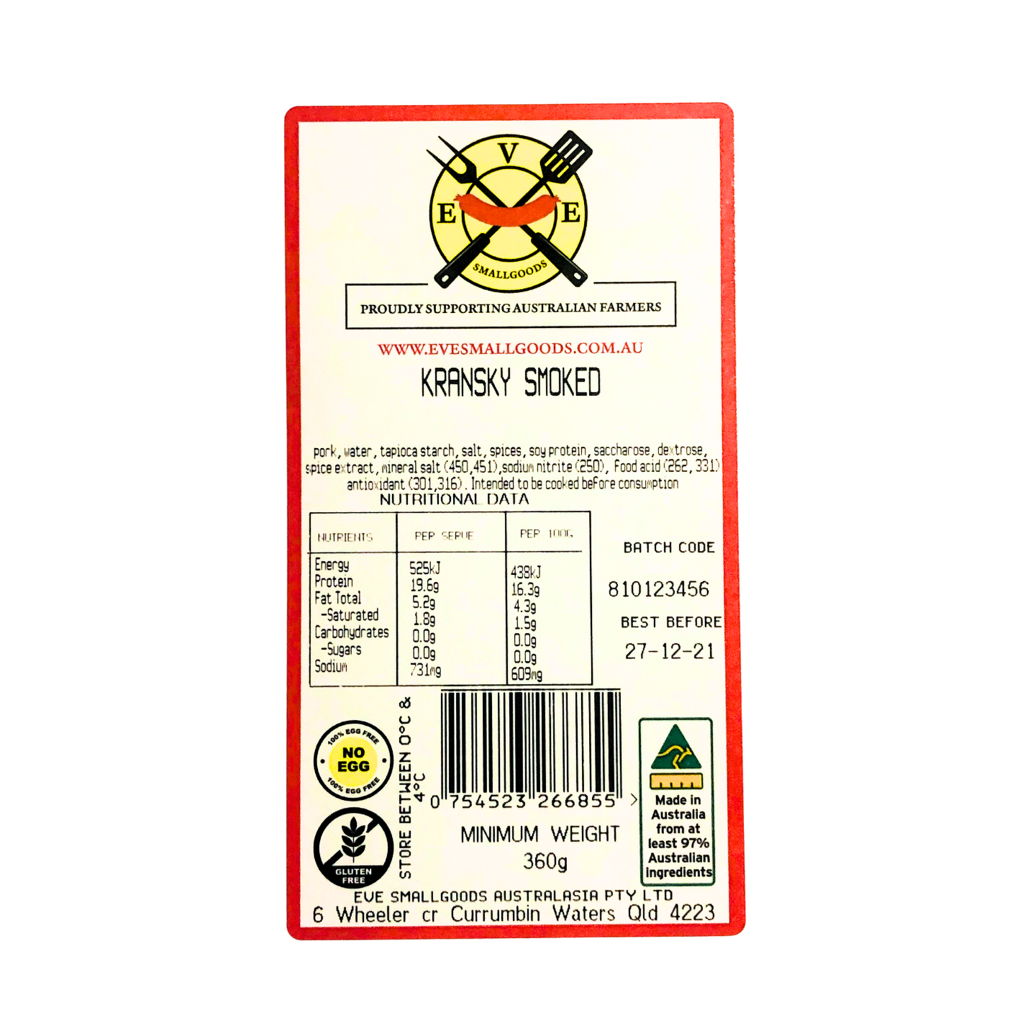 Kransky - Smoked Sausage