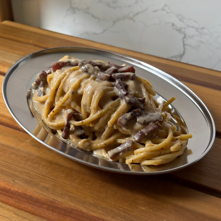Our Viral Carbonara Recipe: Creamy Guanciale Spaghetti