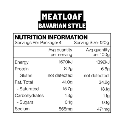 Bavarian Style Meatloaf (455g)