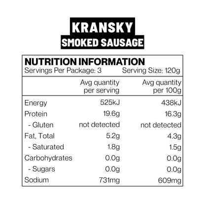 Kransky - Smoked Sausage