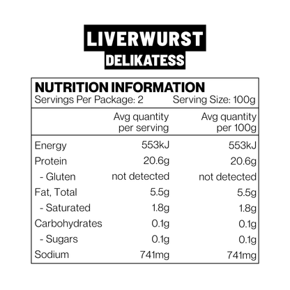 Liverwurst (185g)