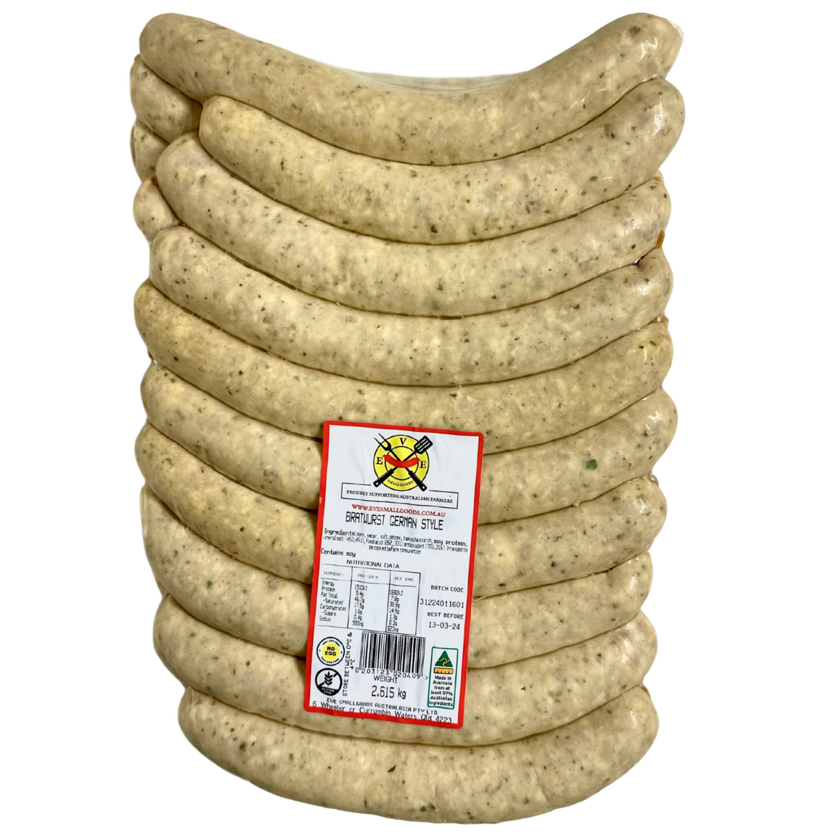 GERMAN BRATWURST SAUSAGE