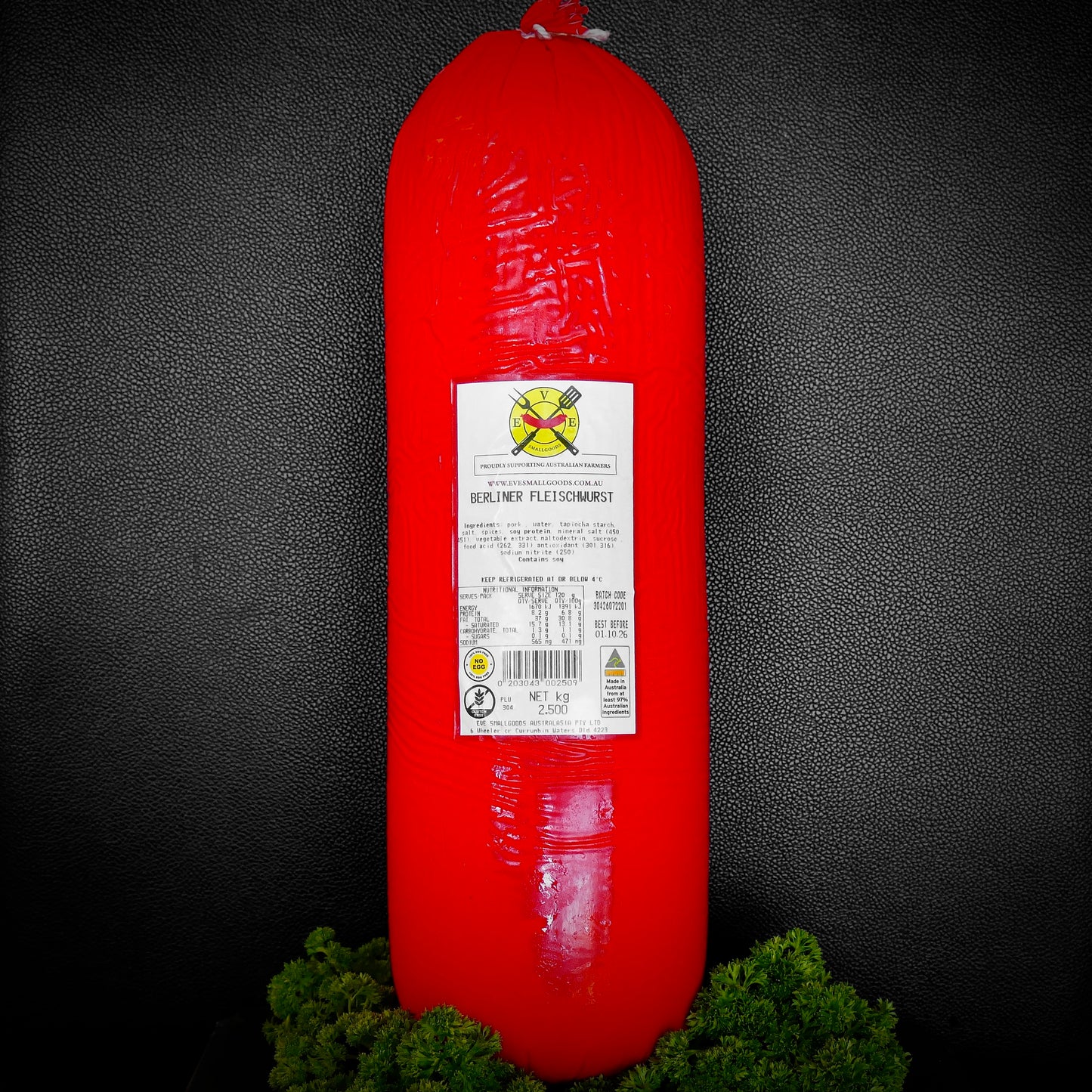 BERLINER FLEISCHWURST - 2.5kg
