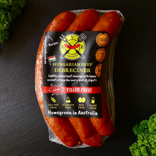 HUNGARIAN DEBRECINER BEEF SAUSAGE
