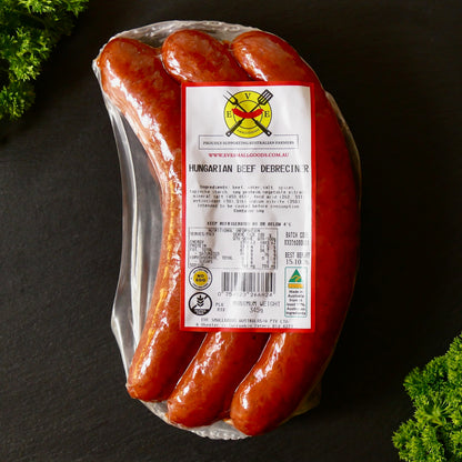 HUNGARIAN DEBRECINER BEEF SAUSAGE