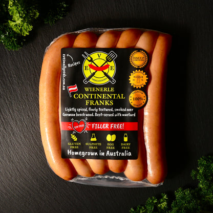SMOKED CONTINENTAL FRANKS (WIENERLE)