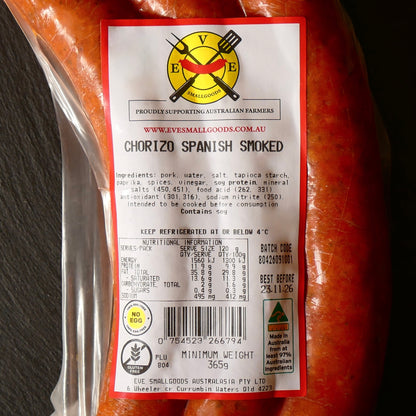 SPANISH CHORIZO SAUSAGE