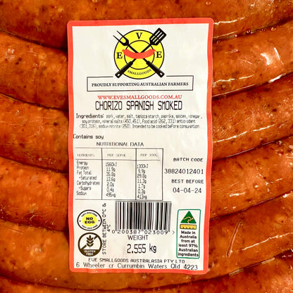 Chorizo - Spanish Smoked Sausage