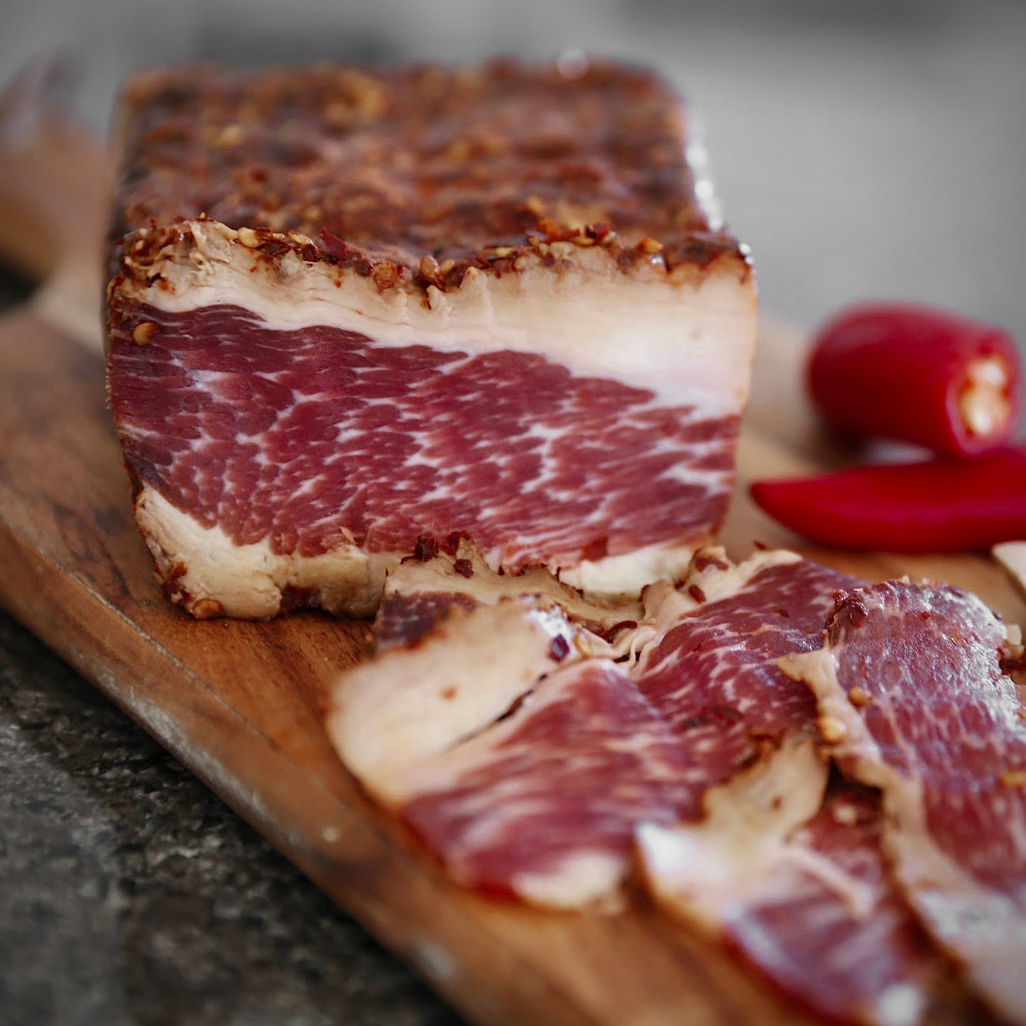 DRY AGED SMOKED SPECK