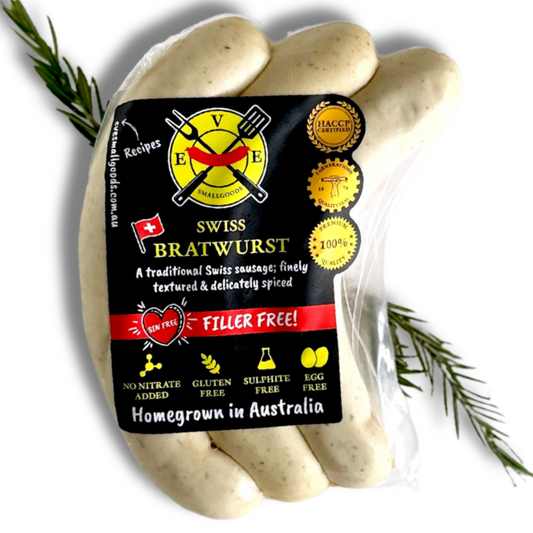 SWISS BRATWURST SAUSAGE