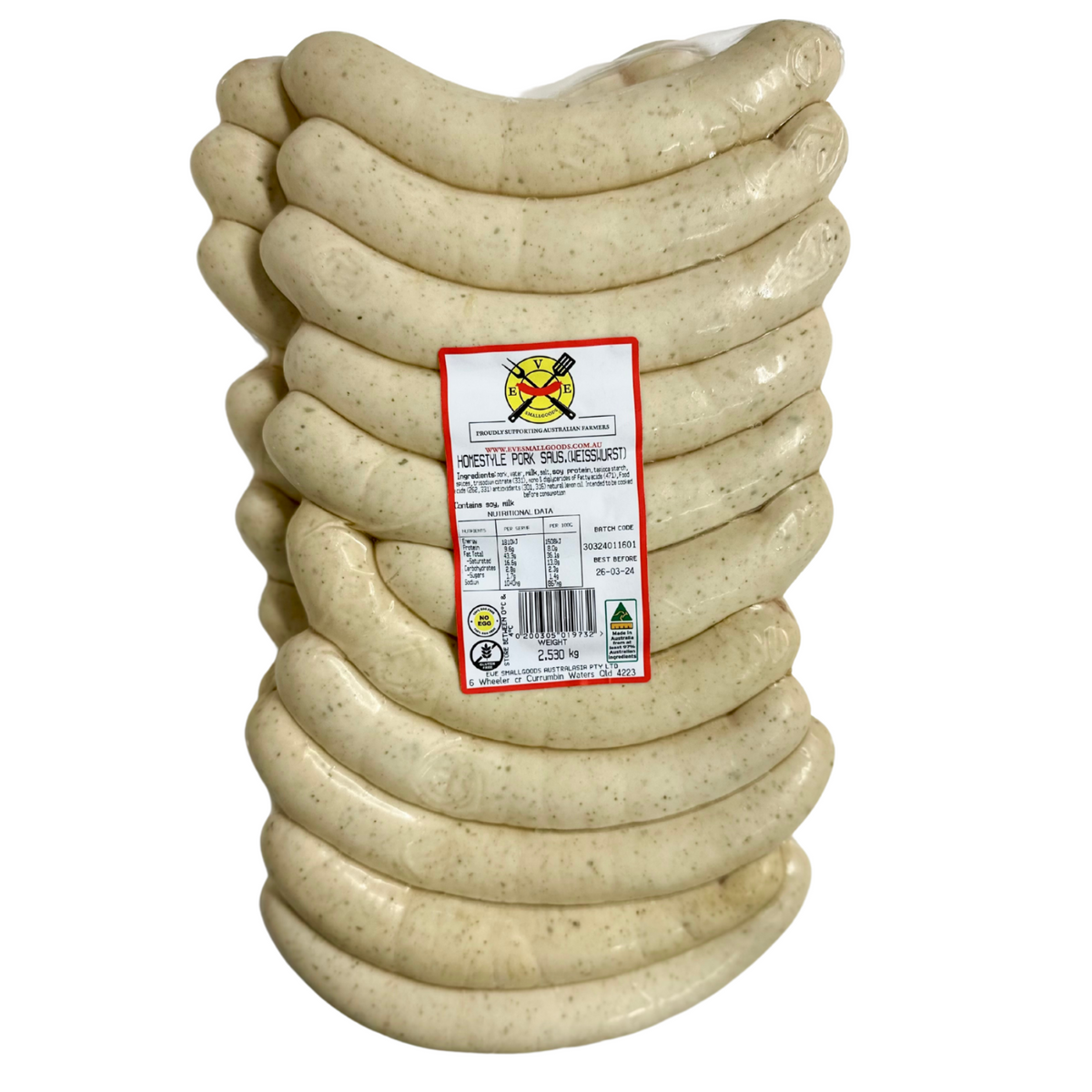 WEISSWURST SAUSAGE